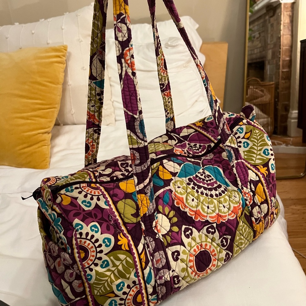 Vera Bradley small duffel bag